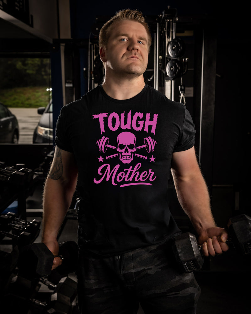 Tough Mother Shirt | Strong Mom Gym Tee | Powerlifting Mom Apparel | Limitless image 2