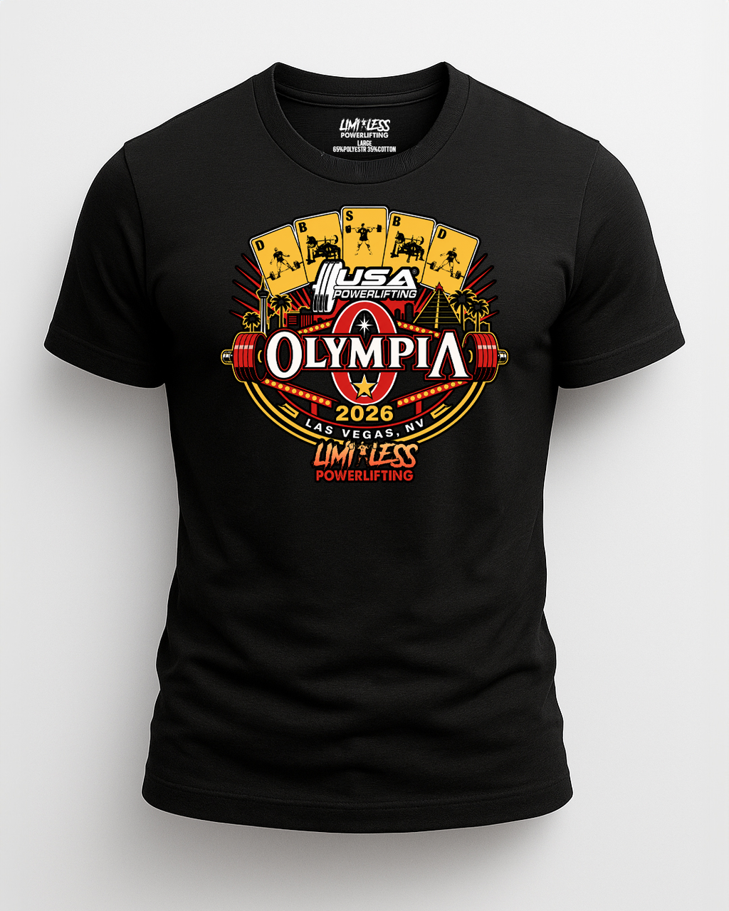 2026 Powerlifting Olympia Apparel