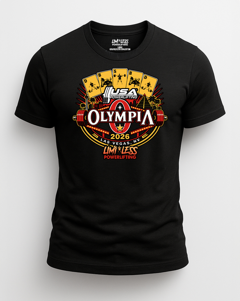 2026 Powerlifting Olympia Apparel