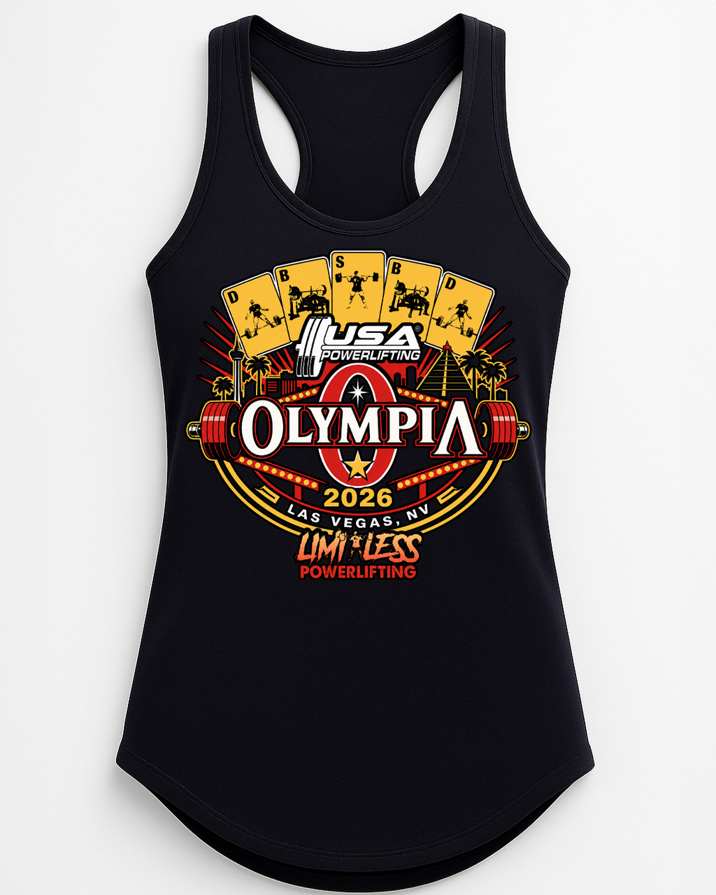 2026 Powerlifting Olympia Apparel