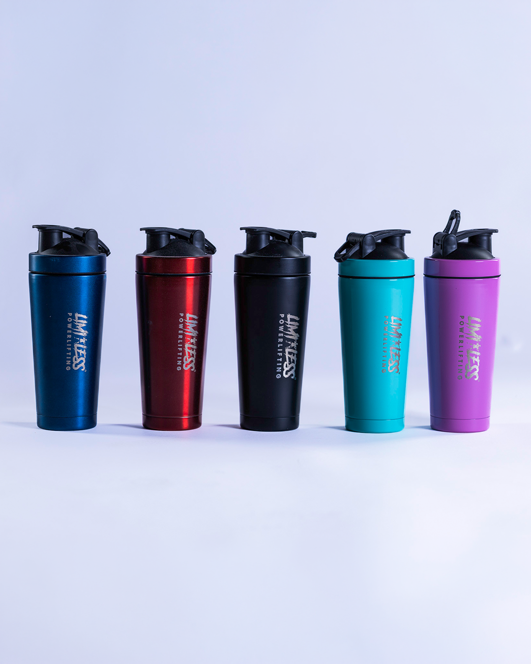 Limitless Aluminum Shaker Bottle | Premium Metal Protein Shaker