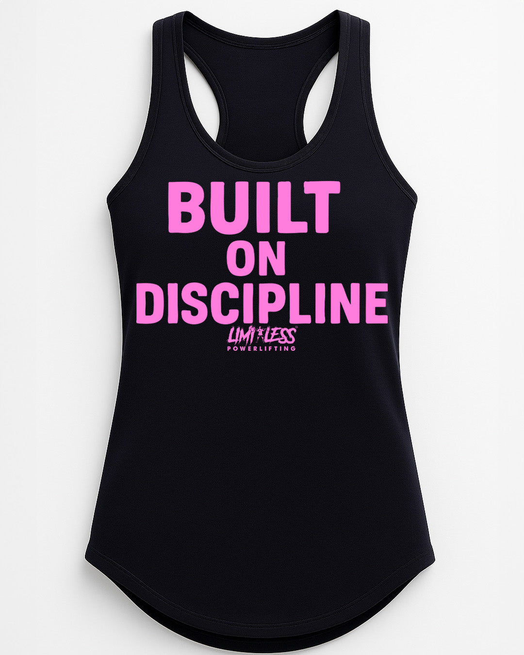 Built On Discipline — Premium Gym Shirt for Strength Training by Limitless