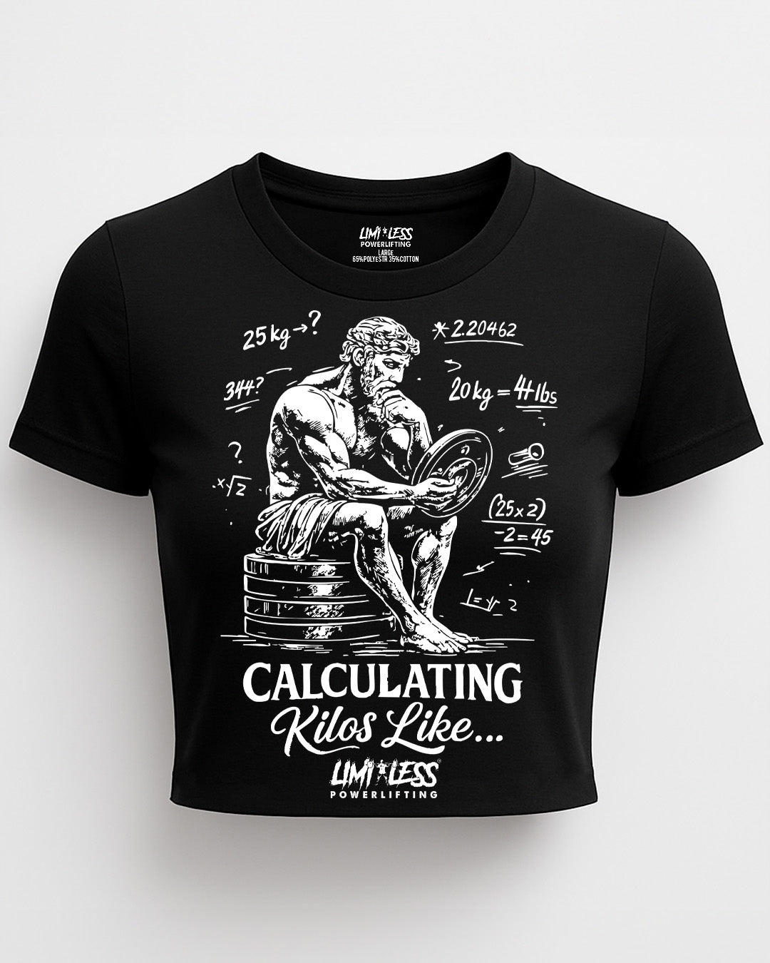 Calculating Kilos Like… — Premium Gym Shirt for Strength Training by Limitless