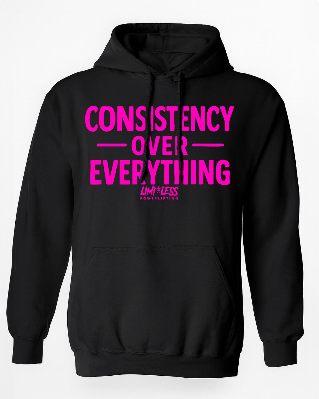 Consistency Over Everything — Motivational Gym Shirt by Limitless