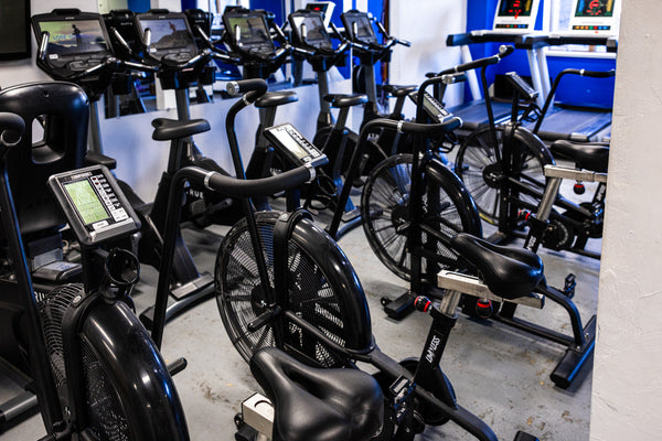 Full rower lineup inside Limitless Elite Gym