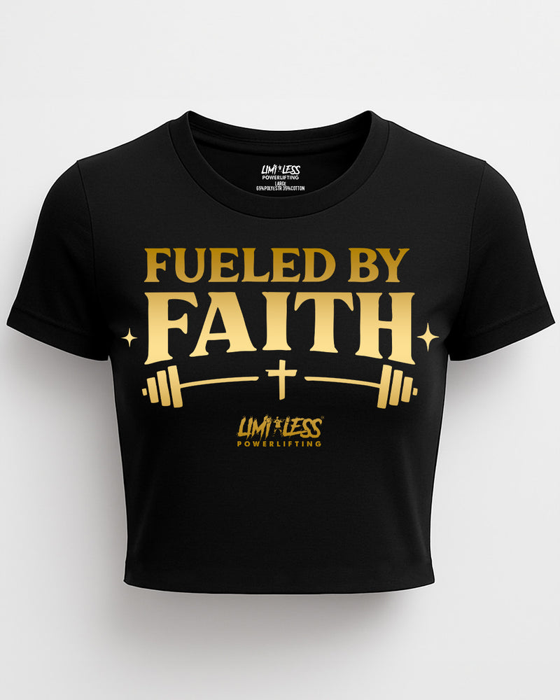 Fueled By Faith — Premium Gym Shirt for Strength Training by Limitless