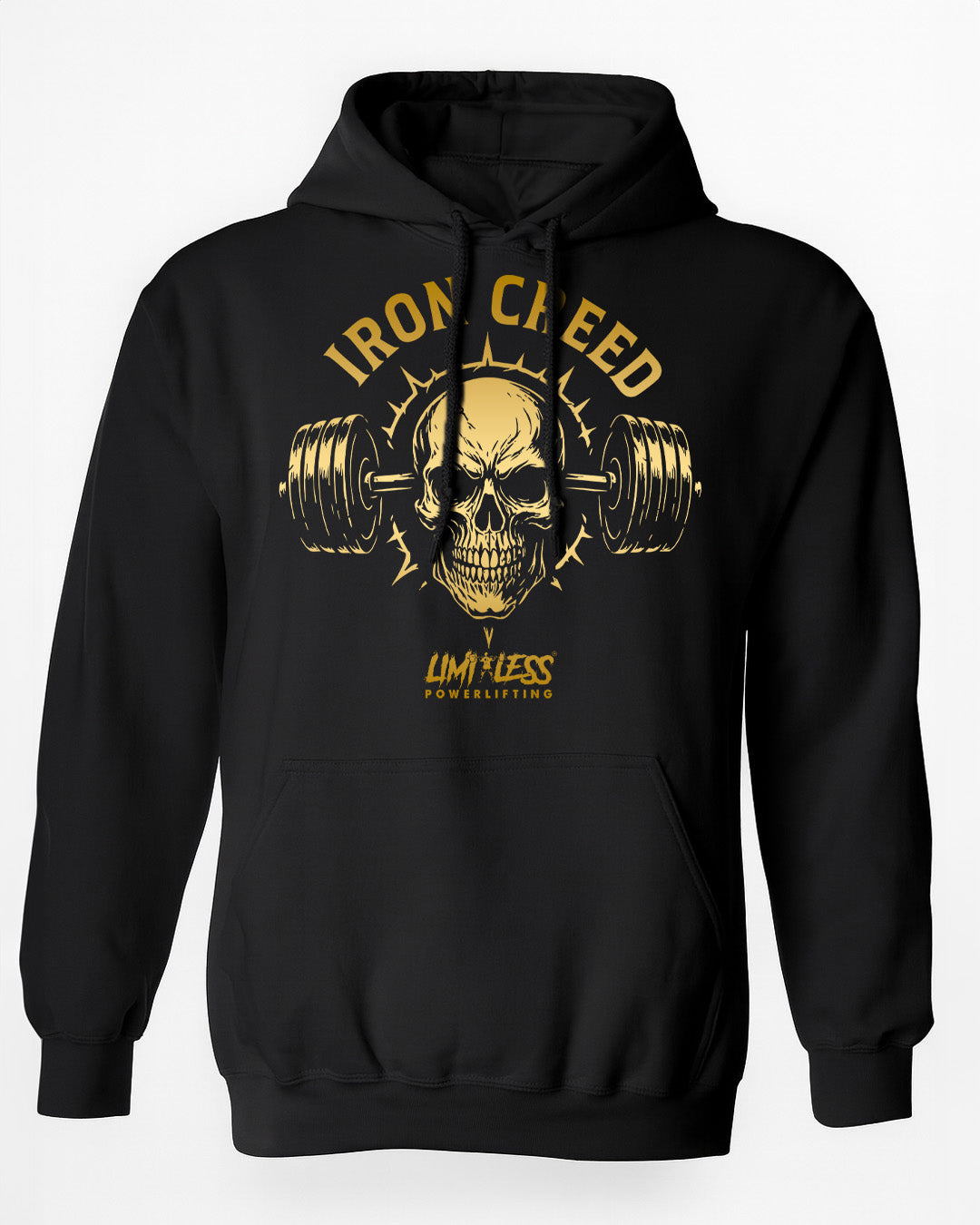 Iron Creed — Premium Gym Shirt for Strength Athletes by Limitless