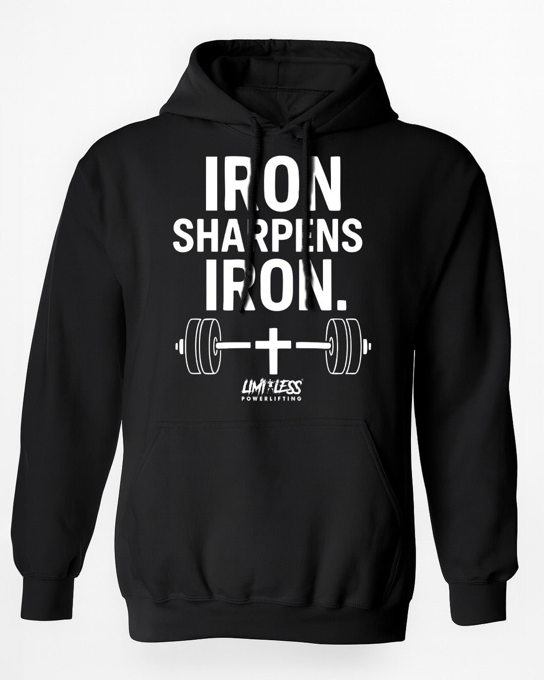 Iron Sharpens Iron — Premium Faith Gym Shirt by Limitless