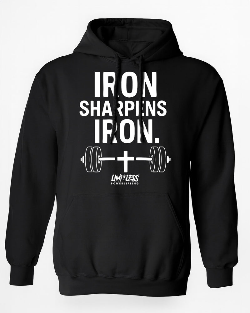 Iron Sharpens Iron — Premium Faith Gym Shirt by Limitless