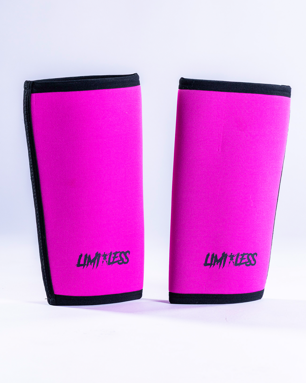 Limitless Pink 7mm Knee Sleeves | Competition Grade Powerlifting Support