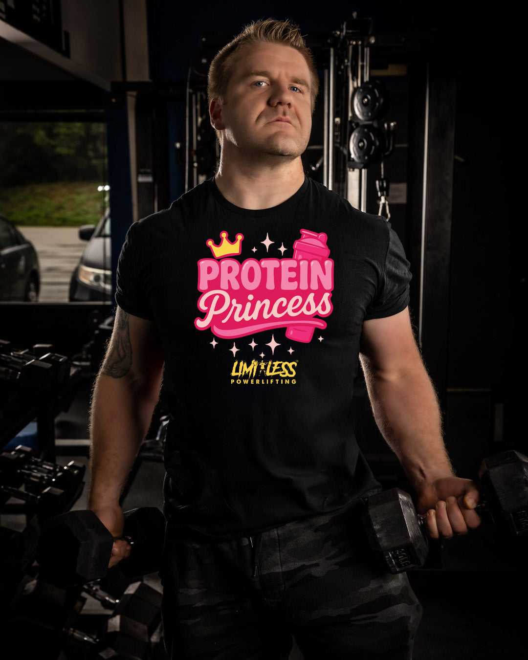 Protein Princess Shirt — Cute Fitness & Gym Lifestyle Tee