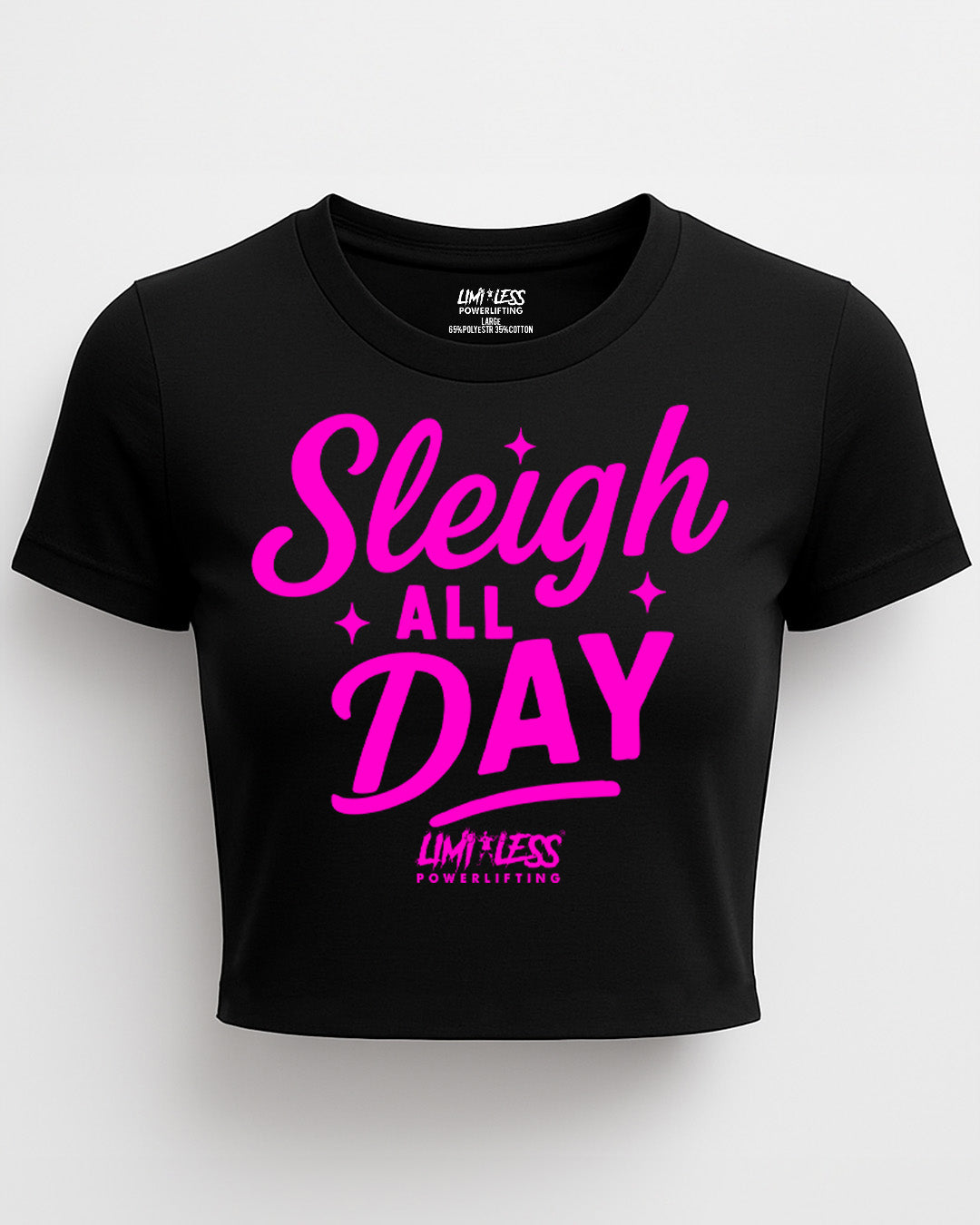 Sleigh All Day — Premium Holiday Gym Shirt by Limitless