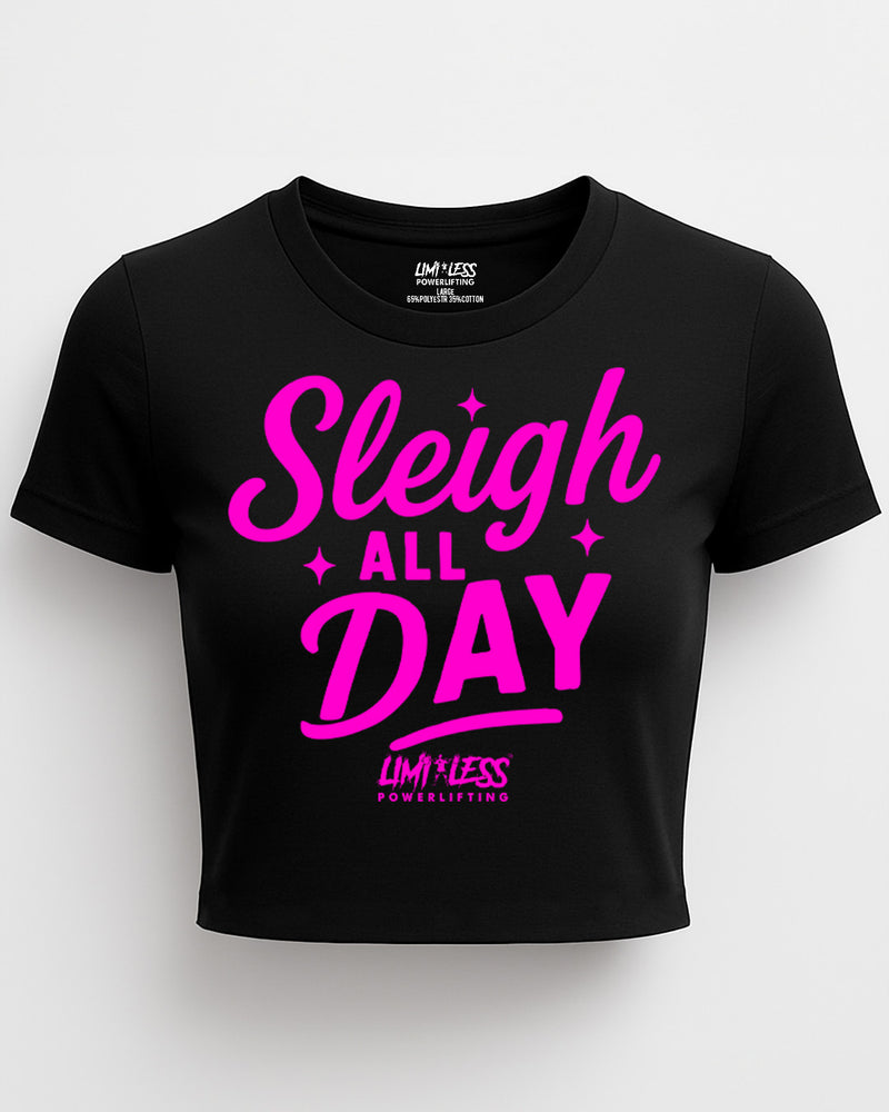 Sleigh All Day — Premium Holiday Gym Shirt by Limitless
