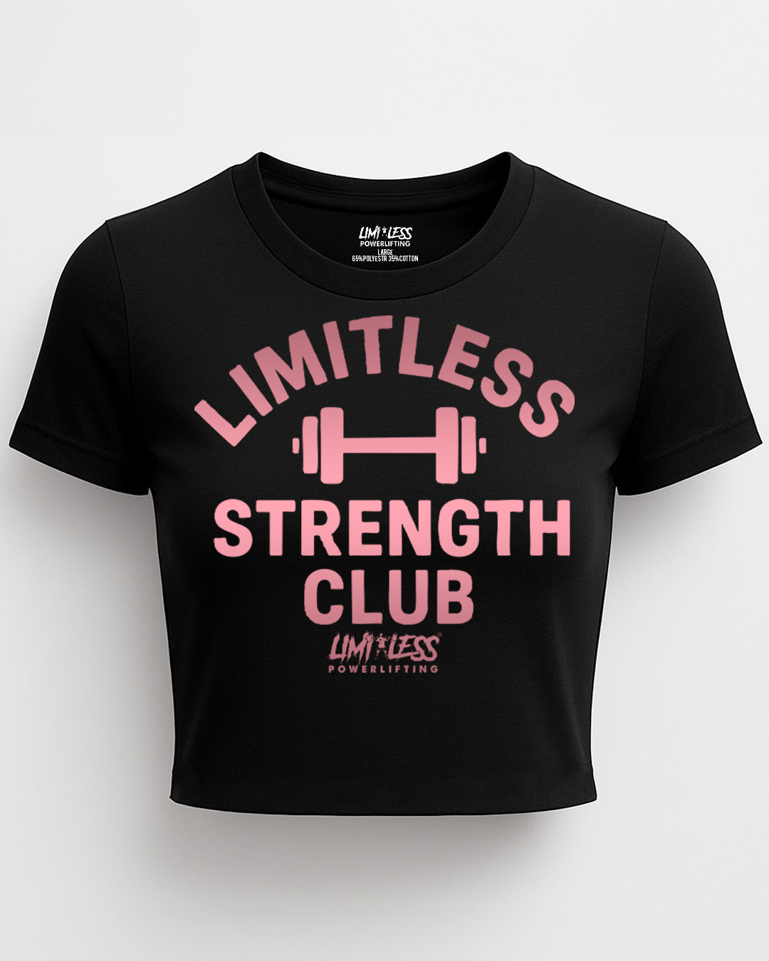 Limitless Strength Club Shirt — Gym & Training Lifestyle Tee