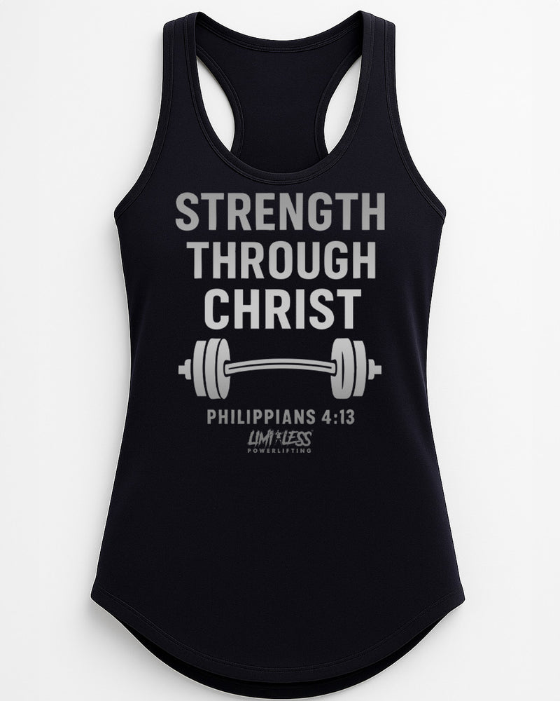 Strength Through Christ Shirt — Philippians 4:13 Faith Training Tee