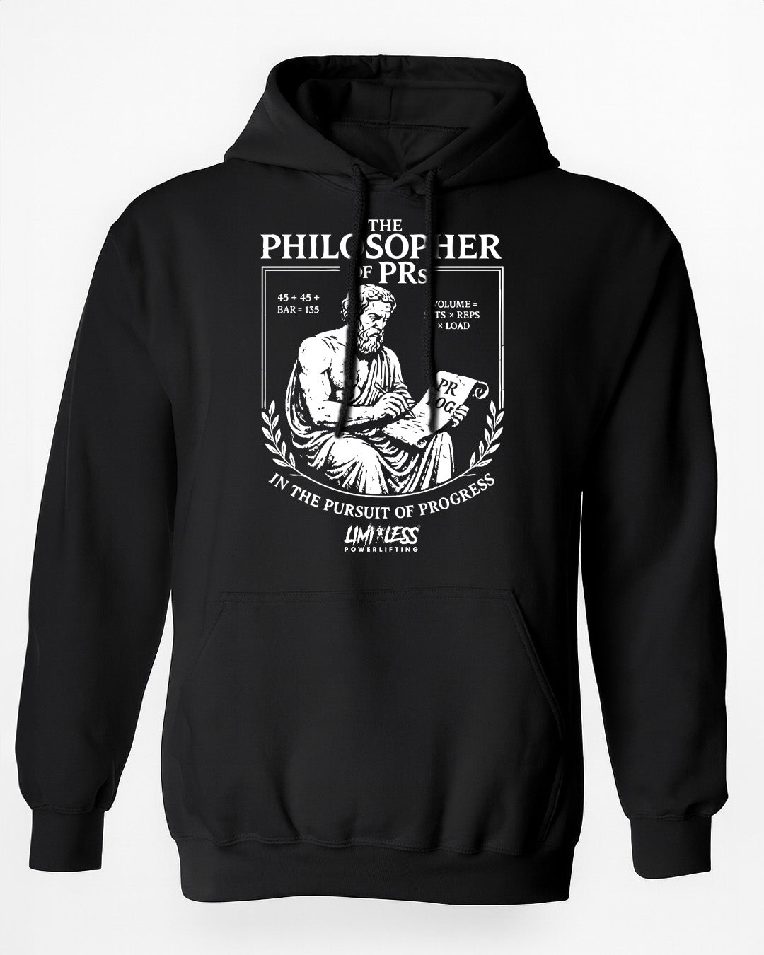 The Philosopher of PRs Shirt — Strength, Progress & Gym Humor Tee