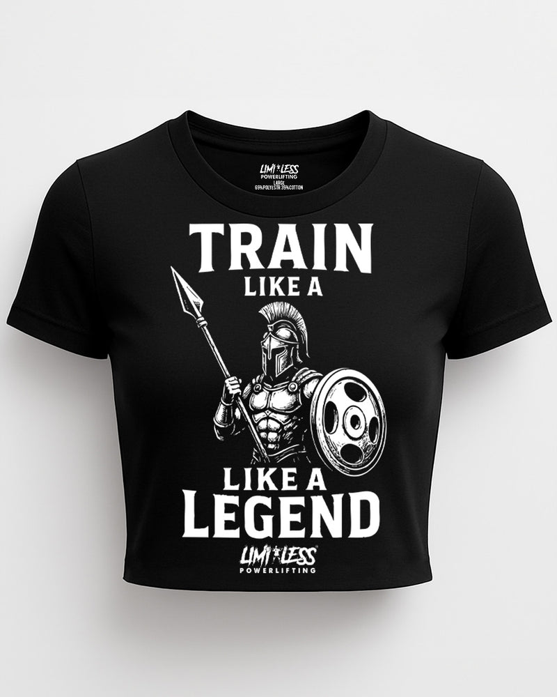 Train Like A Legend Shirt — Warrior Mindset Gym Tee
