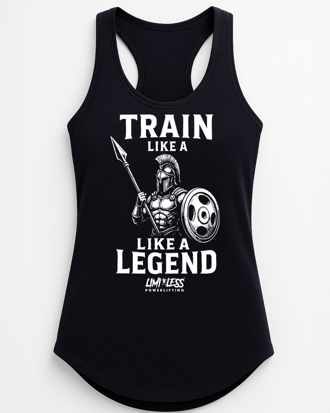 Train Like A Legend Shirt — Warrior Mindset Gym Tee